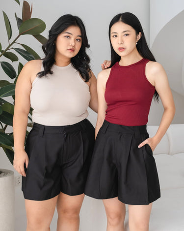 Ms Daisy Butter Rib Tank Top Crop Tank Top / Regular Tank Top